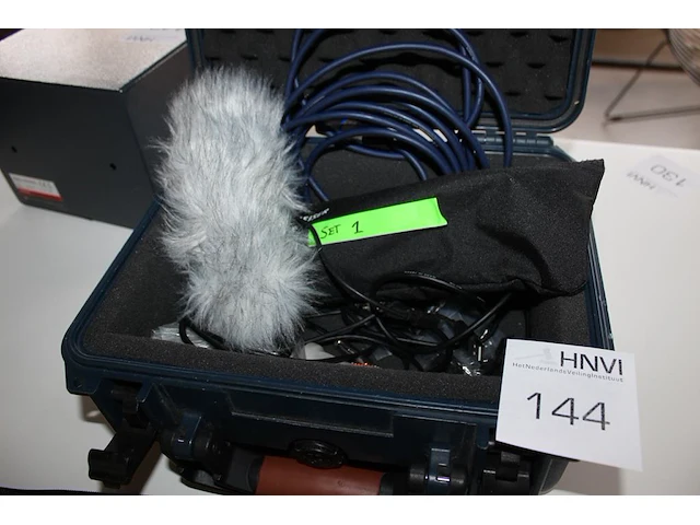 Draadloze microfoonset sennheiser sk avx in flightcase. - afbeelding 3 van  4