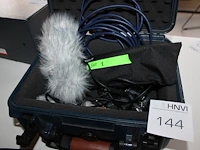 Draadloze microfoonset sennheiser sk avx in flightcase. - afbeelding 3 van  4
