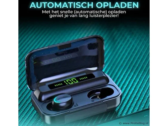 Draadloze oordopjes - waterproof - afbeelding 6 van  9