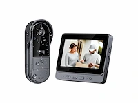 Draadloze slimme video deurbel met scherm - smart doorbell ,full hd camera, 4.3 inch monitor, waterdicht & nachtzicht