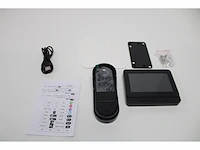 Draadloze slimme video deurbel met scherm - smart doorbell ,full hd camera, 4.3 inch monitor, waterdicht & nachtzicht - afbeelding 2 van  2