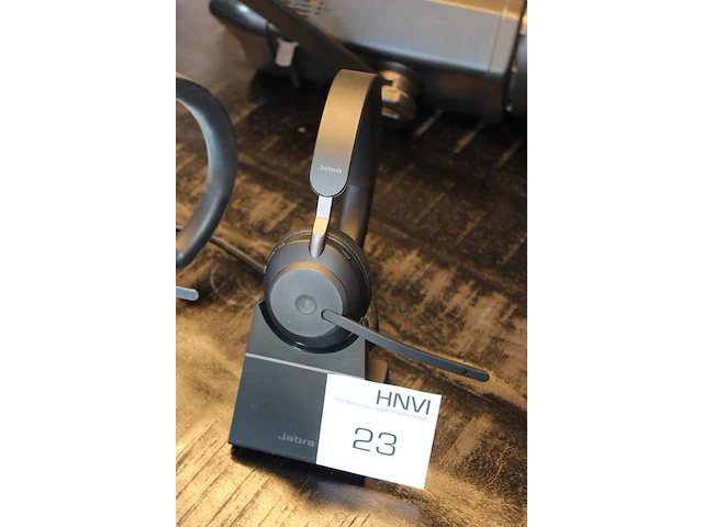 Draadloze stereo headset jabra evolve 2 65 met pc dongel. - afbeelding 2 van  2