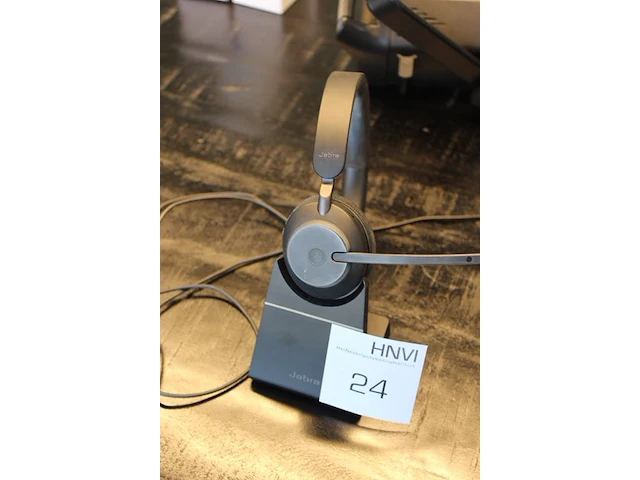 Draadloze stereo headset jabra evolve 2 65 met pc dongel. - afbeelding 2 van  2