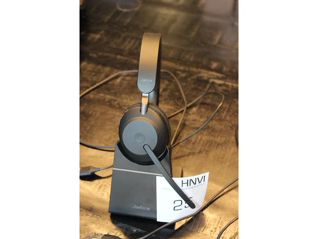 Draadloze stereo headset jabra evolve 2 65 met pc dongel. - afbeelding 2 van  2