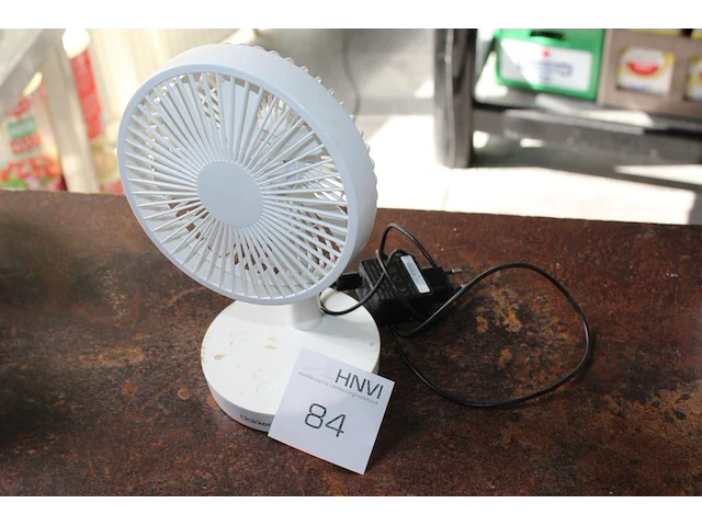 Draadloze tafelventilator blokker. - afbeelding 1 van  2