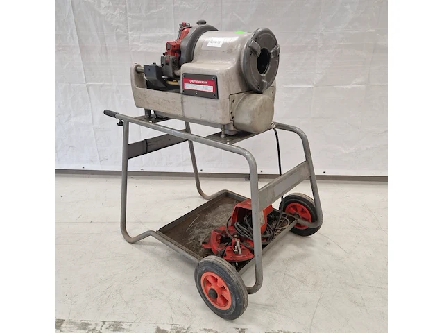 Draadsnijapparaat 3" op onderstel 230v rothenberger, supertronic 3" se, bouwjaar 2019 - afbeelding 1 van  10