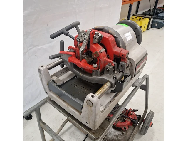 Draadsnijapparaat 3" op onderstel 230v rothenberger, supertronic 3" se, bouwjaar 2019 - afbeelding 5 van  10