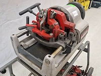 Draadsnijapparaat 3" op onderstel 230v rothenberger, supertronic 3" se, bouwjaar 2019 - afbeelding 5 van  10