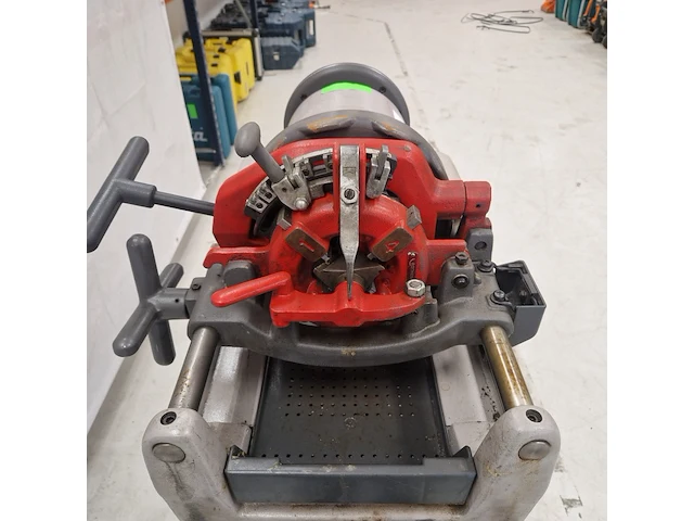 Draadsnijapparaat 3" op onderstel 230v rothenberger, supertronic 3" se, bouwjaar 2019 - afbeelding 6 van  10