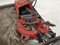 Draadsnijapparaat 3" op onderstel 230v rothenberger, supertronic 3" se, bouwjaar 2019 - afbeelding 10 van  10