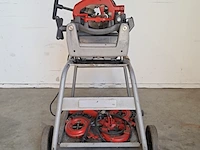 Draadsnijapparaat 3" op onderstel 230v rothenberger, supertronic 3" se, bouwjaar 2021 - afbeelding 2 van  9