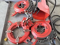 Draadsnijapparaat 3" op onderstel 230v rothenberger, supertronic 3" se, bouwjaar 2021 - afbeelding 8 van  9