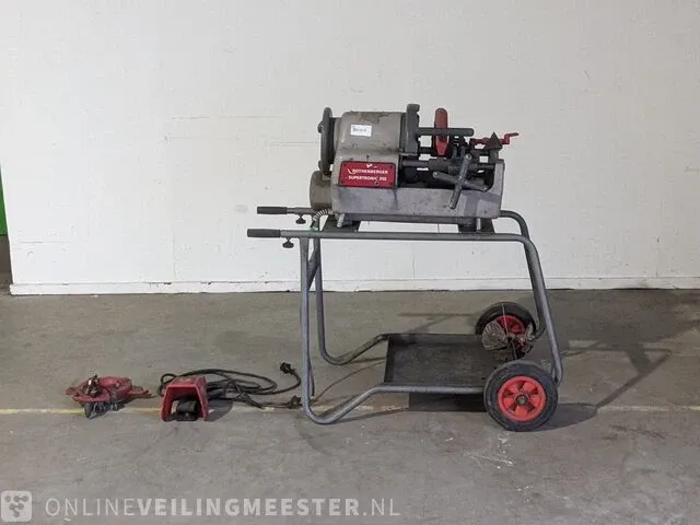 Draadsnijapparaat rothenberger, supertronic 3" se, bouwjaar 2014 - afbeelding 1 van  14