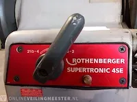 Draadsnijmachine rothenberger, supertronic 4se - afbeelding 2 van  14