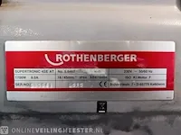 Draadsnijmachine rothenberger, supertronic 4se - afbeelding 3 van  14