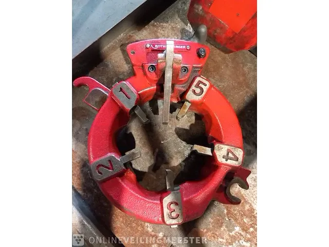 Draadsnijmachine rothenberger, supertronic 4se - afbeelding 4 van  14