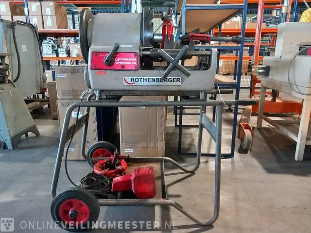 Draadsnijmachine rothenberger, supertronic 4se - afbeelding 7 van  14