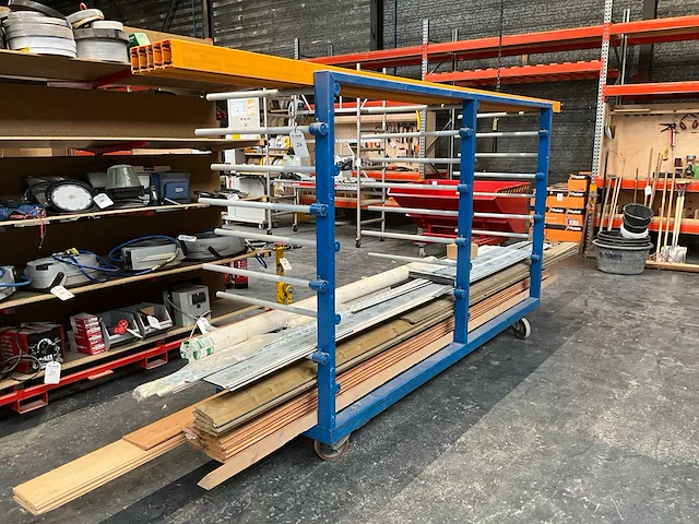 Draag arm materiaalkar - afbeelding 1 van  4