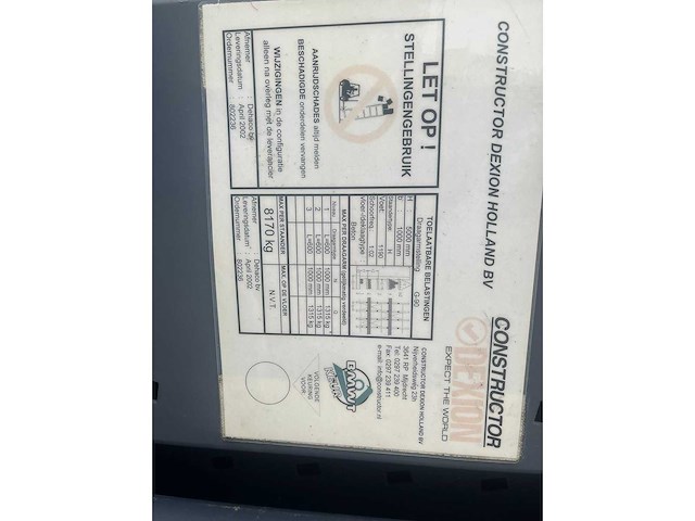 Draagarmstelling dubbelzijdig 10x28 - afbeelding 7 van  13