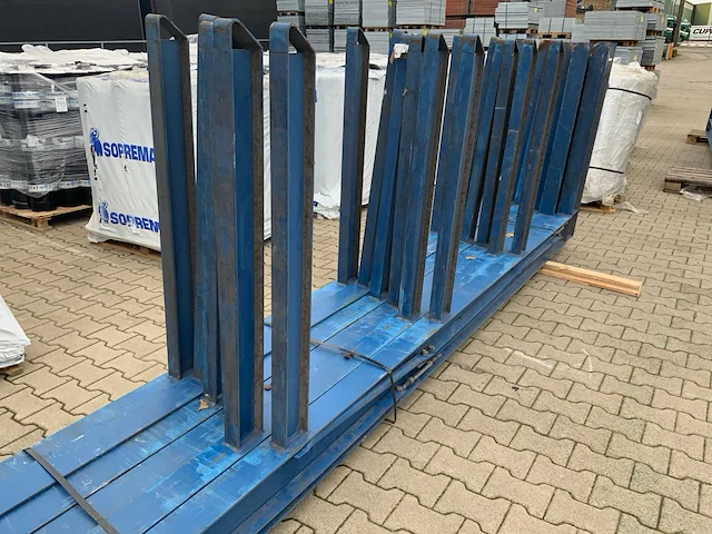 Draagarmstelling enkelzijdig 4500mm 6x24 - afbeelding 6 van  7