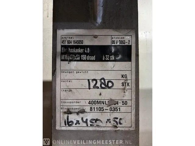 Draagarmstelling met metalen profielen en buizen - afbeelding 11 van  13