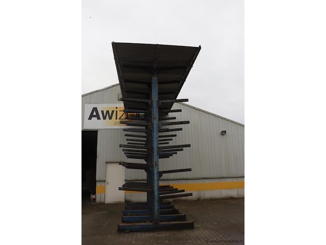 Draagarmstelling v.v. dak - 460x210x600cm - afbeelding 2 van  6