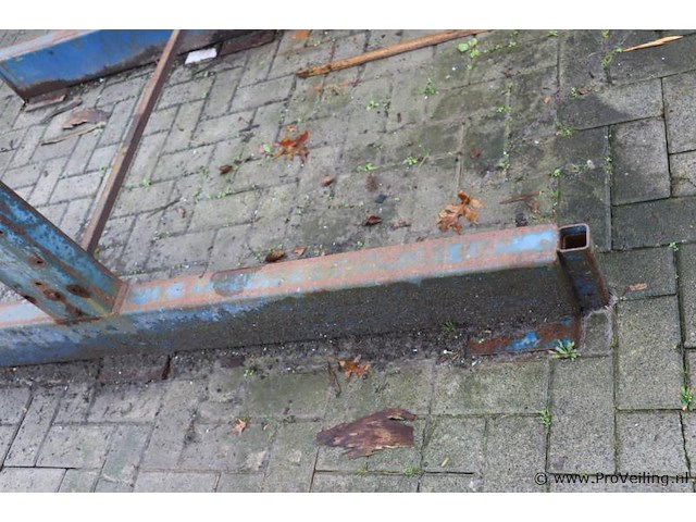 Draagarmstelling v.v. dak - 460x210x600cm - afbeelding 4 van  6