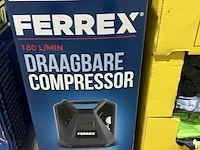 Draagbare compressor, ferrex, grijs - afbeelding 3 van  3
