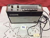 Draagbare radio graets - afbeelding 1 van  3