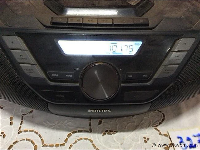 Draagbare radio philips - afbeelding 2 van  2