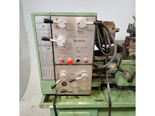 Draaibank, masco, td-1236e, 1991 - afbeelding 12 van  15