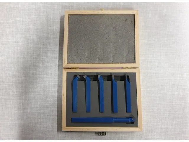 Draaibeitelset rogi din 10x10mm 6pc - afbeelding 1 van  6