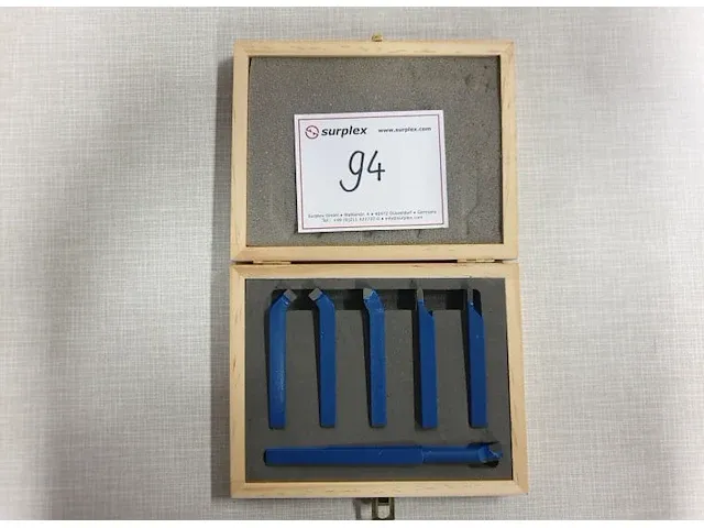 Draaibeitelset rogi din 10x10mm 6pc - afbeelding 5 van  6