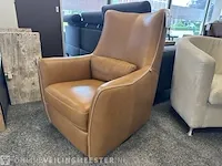 Draaifauteuil domicil, cognac
