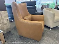 Draaifauteuil domicil, cognac - afbeelding 3 van  6