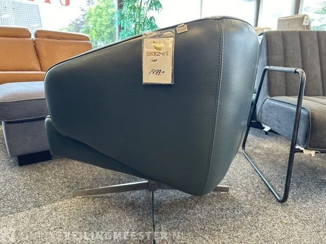 Draaifauteuil donkergroen - afbeelding 3 van  5