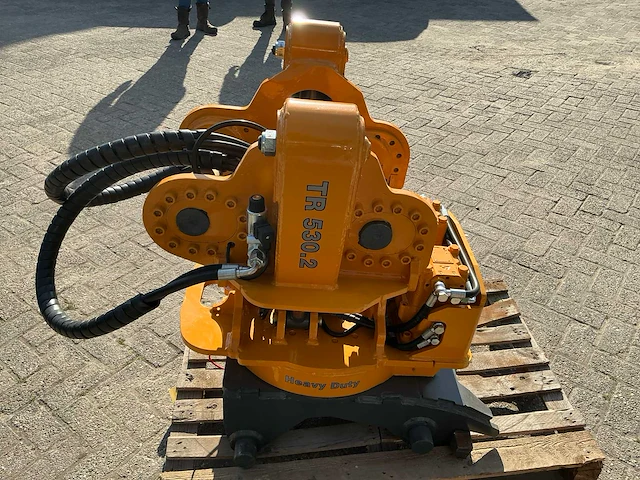 Draaikantelstuk tilt rotator smz tr530.2, cw30 snelwissel - afbeelding 33 van  34