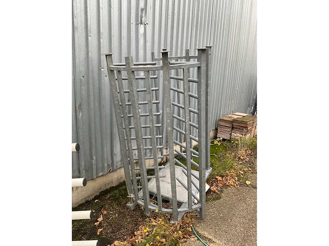 Draaipoort gegalvaniseerd staal - afbeelding 4 van  6