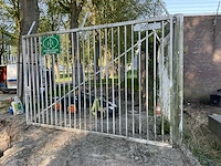 Draaipoort met hekwerk (17,60 mtr) - afbeelding 4 van  18