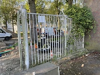 Draaipoort met hekwerk (17,60 mtr) - afbeelding 5 van  18