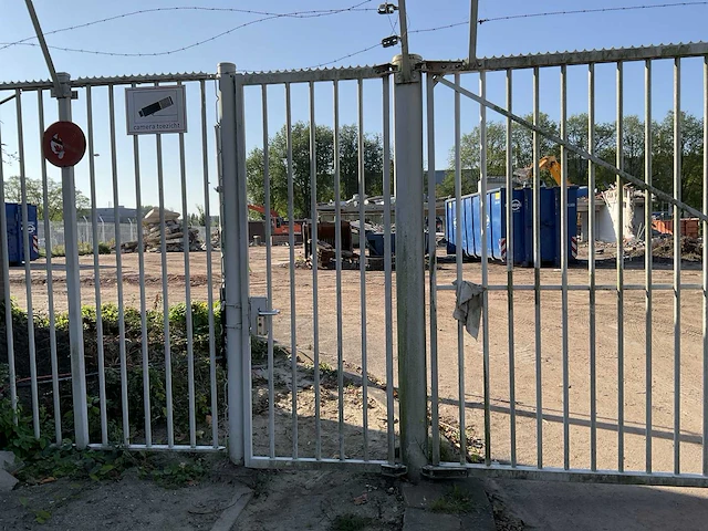 Draaipoort met hekwerk (17,60 mtr) - afbeelding 12 van  12