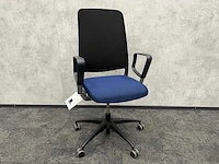 Drabert salida - ergonomische bureaustoel - blauw, zwart - afbeelding 1 van  11
