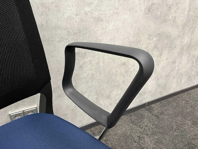 Drabert salida - ergonomische bureaustoel - blauw, zwart - afbeelding 6 van  11