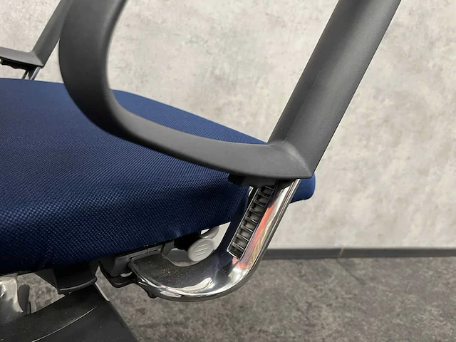 Drabert salida - ergonomische bureaustoel - blauw, zwart - afbeelding 7 van  11