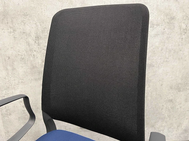 Drabert salida - ergonomische bureaustoel - blauw, zwart - afbeelding 10 van  11