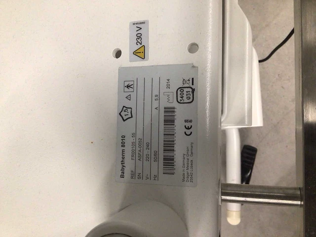 Dräger - babytherm 8010 - babywarmer - afbeelding 3 van  4