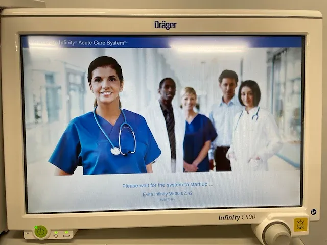 Dräger - infinity v500 - ventilator and life support system - afbeelding 11 van  11