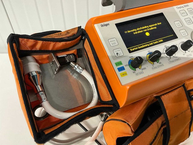 Dräger - oxylog 3000 - beademingsapparaat - afbeelding 6 van  6