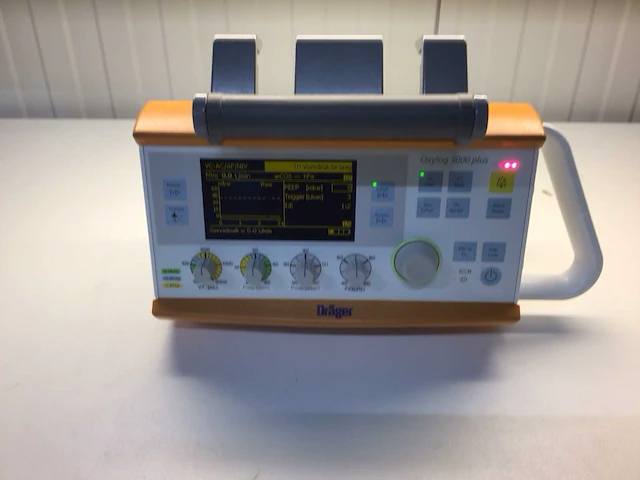 Dräger - oxylog 3000 plus - ventilatorsupportsysteem - afbeelding 1 van  9