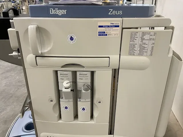 Dräger - zeus - ventilator and life support system - afbeelding 7 van  11